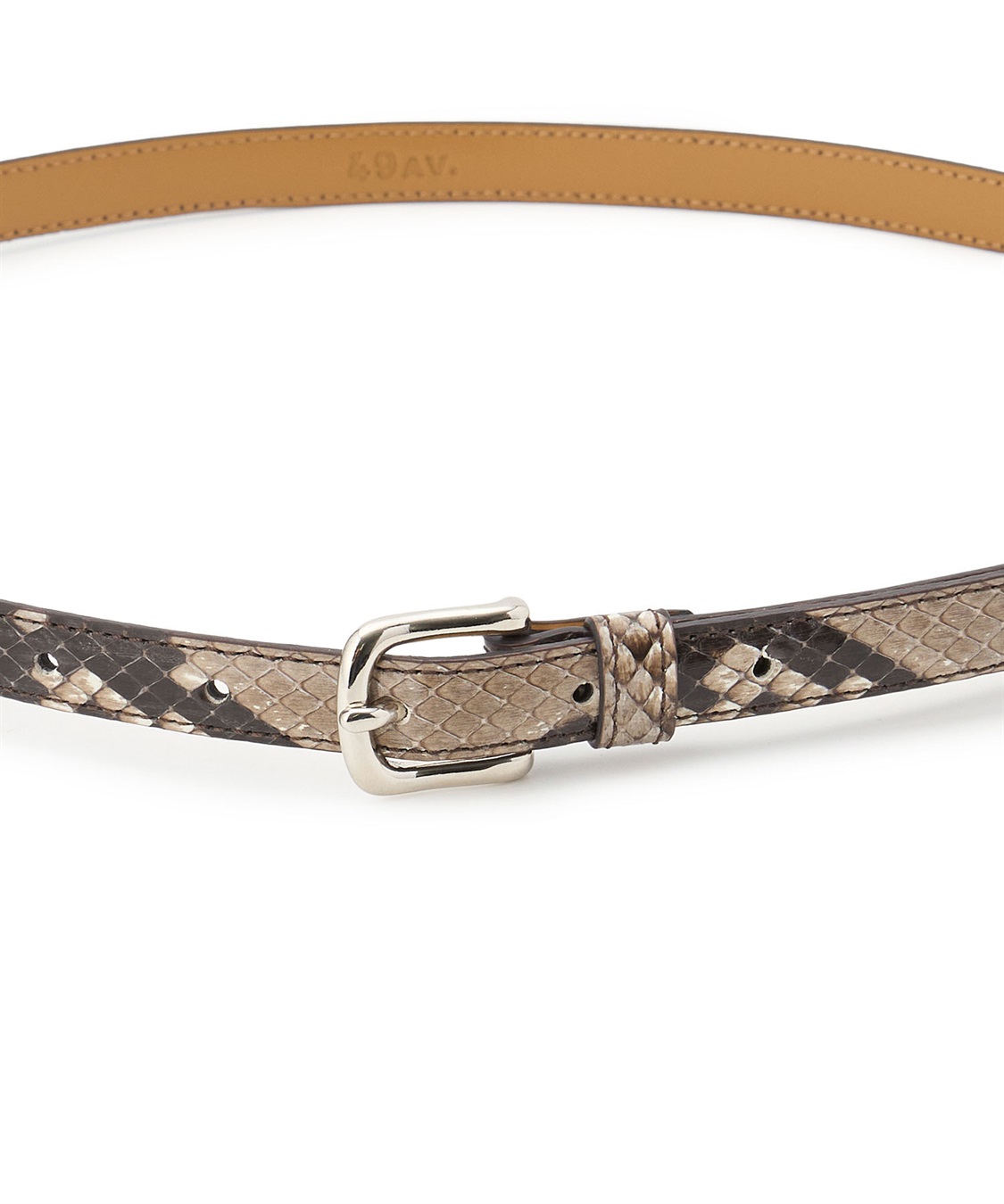 49AV JUNKO SHIMADA へび革細ベルト_sub_1