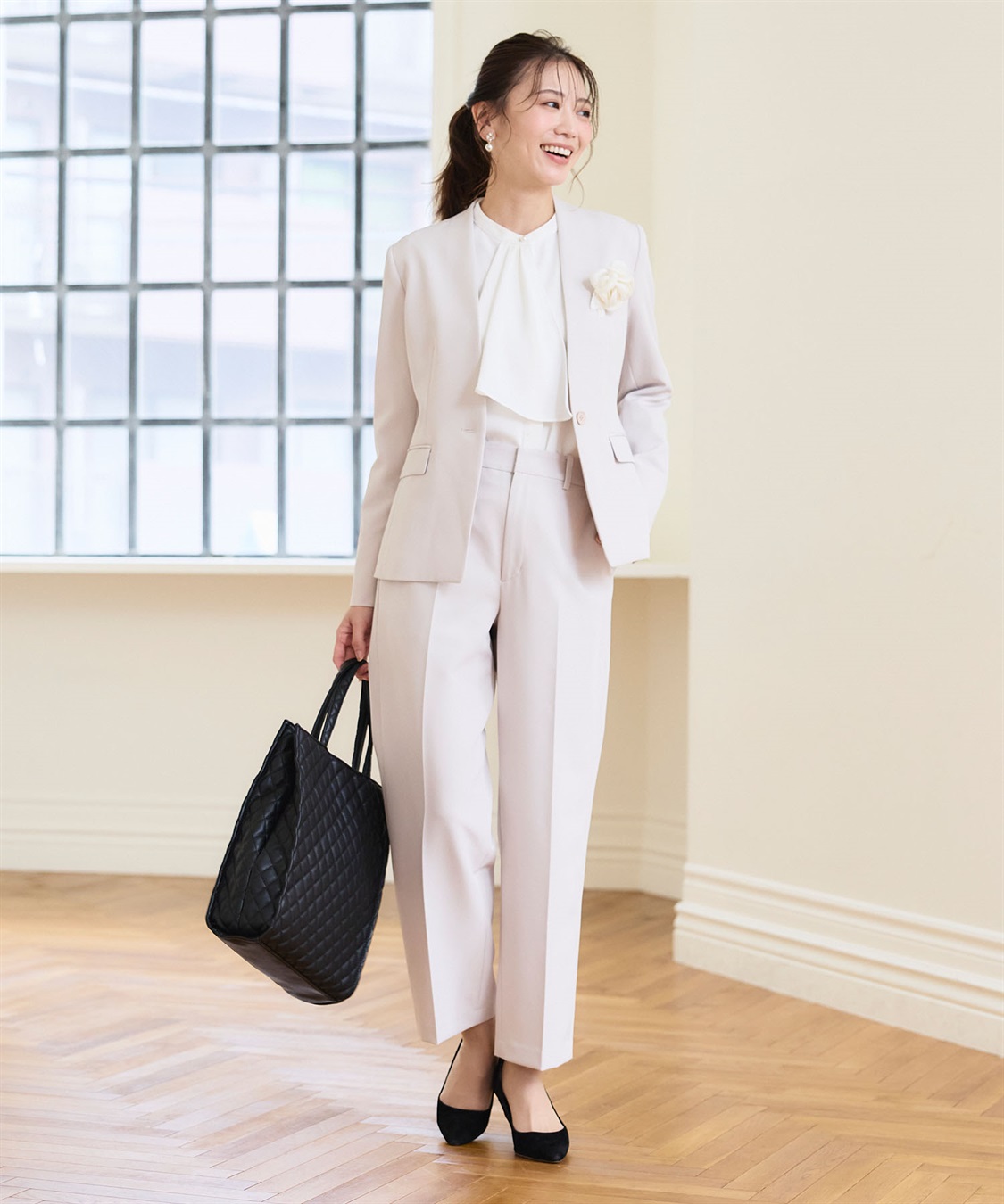 CROSS FUNCTION 《洗える・ストレッチ・シワになりにくい》正解 ワイドパンツ【CF/クロスファンクション】_sub_17