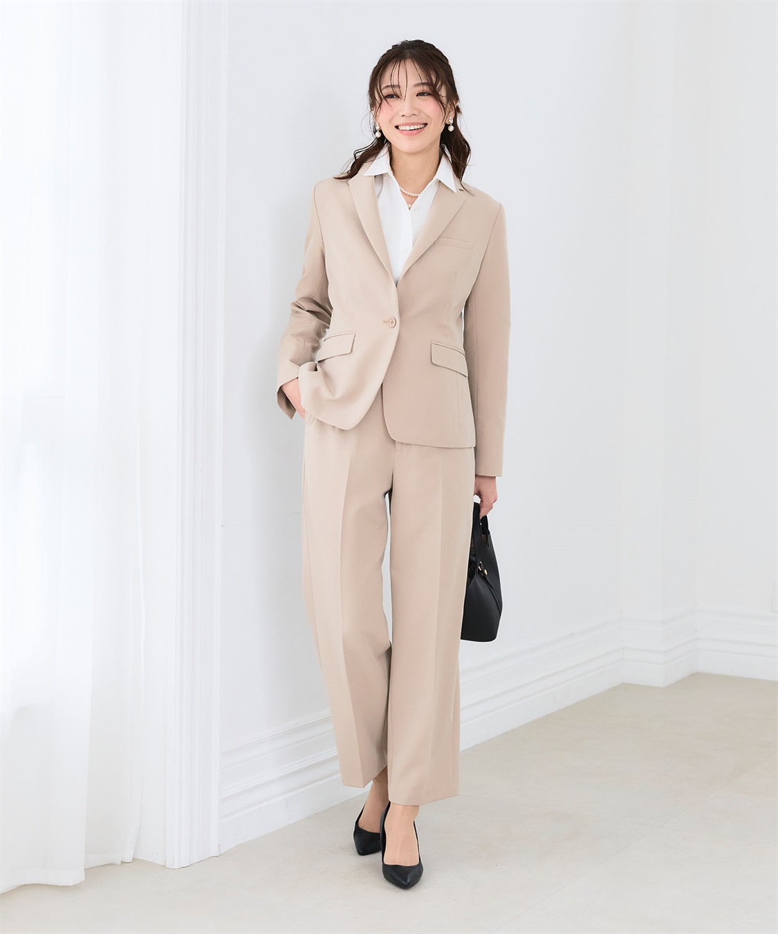 CROSS FUNCTION 《洗える・ストレッチ・シワになりにくい》正解 ワイドパンツ【CF/クロスファンクション】_sub_27