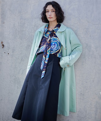 49AV JUNKO SHIMADA ラウンドプリントブラウス_subthumb_2