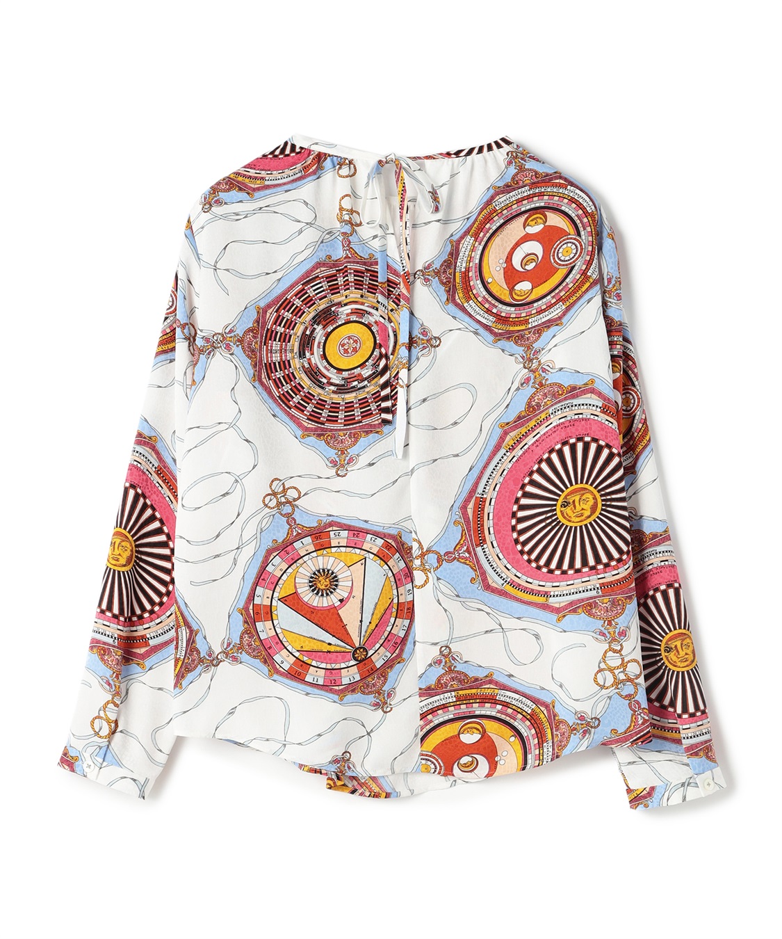 49AV JUNKO SHIMADA ラウンドプリントプルオーバー_sub_1