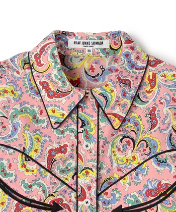 49AV JUNKO SHIMADA ペイズリー柄コットンシャツ_subthumb_2