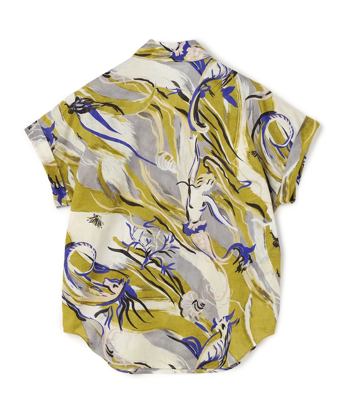 49AV JUNKO SHIMADA プリント柄コットンローンシャツ_sub_1