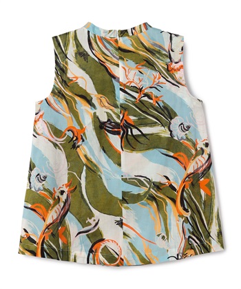 49AV JUNKO SHIMADA マーメイドプリントノースリーブブラウス_subthumb_1