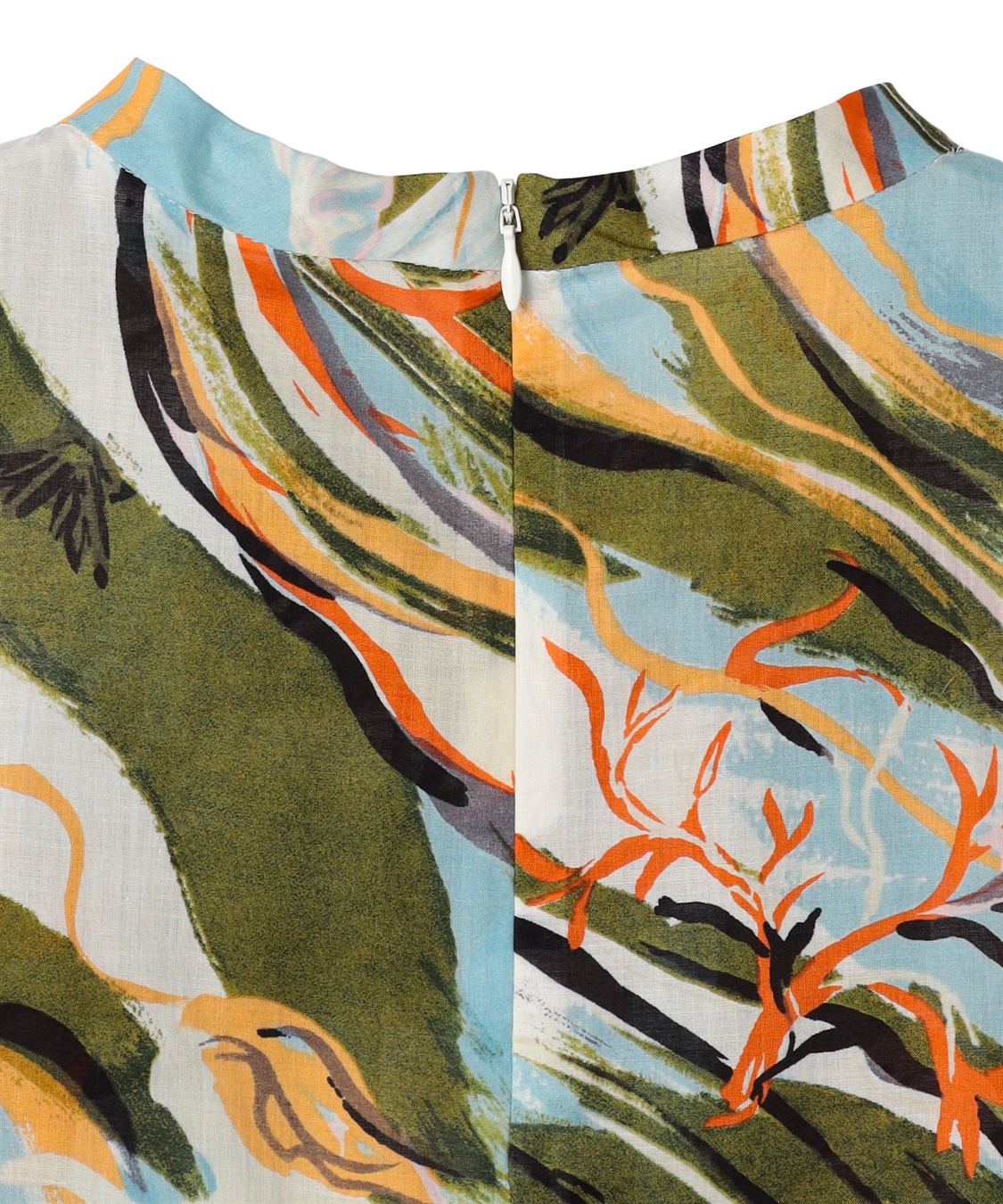 49AV JUNKO SHIMADA マーメイドプリントノースリーブブラウス_sub_3