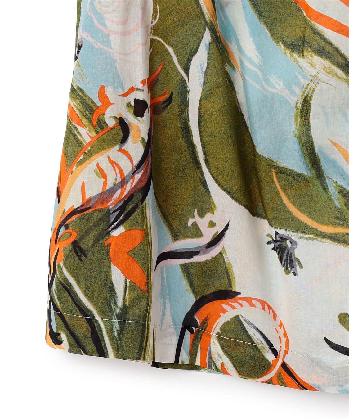 49AV JUNKO SHIMADA マーメイドプリントノースリーブブラウス_sub_5