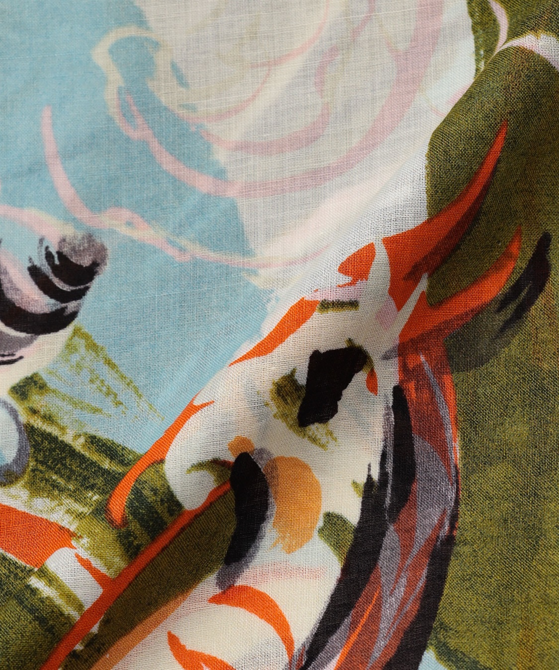 49AV JUNKO SHIMADA マーメイドプリントノースリーブブラウス_sub_6