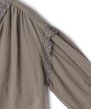 49AV JUNKO SHIMADA レース付きコットンシフォンブラウス_subthumb_5