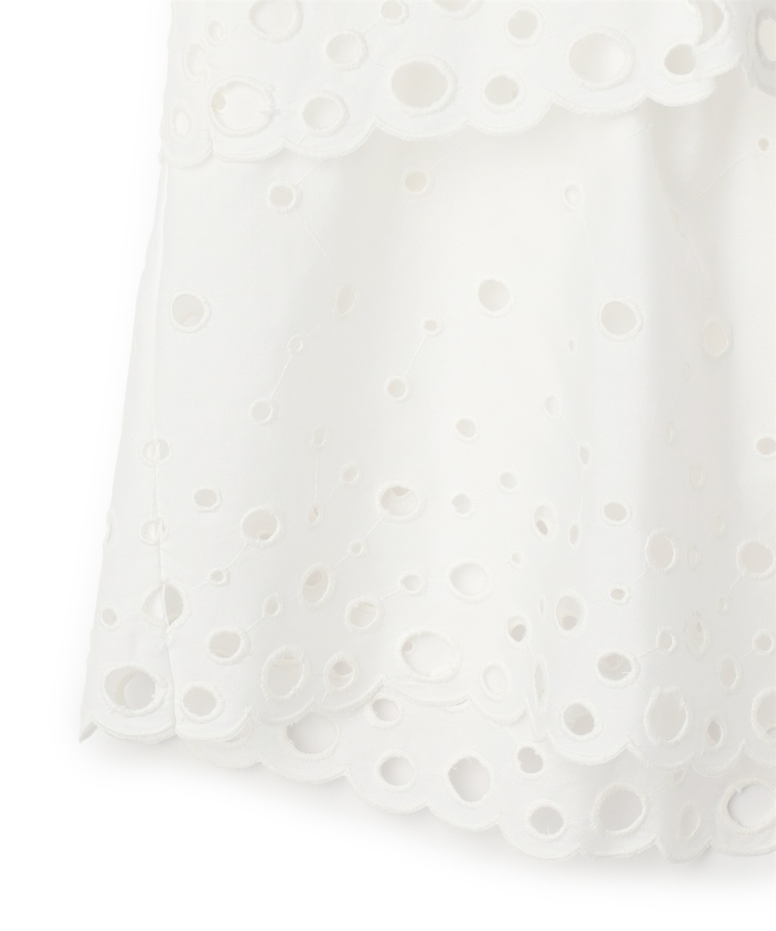 49AV JUNKO SHIMADA カットワークレースノースリーブブラウス_sub_4