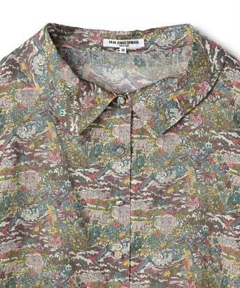 49AV JUNKO SHIMADA リバティ柄長袖ブラウス_subthumb_2