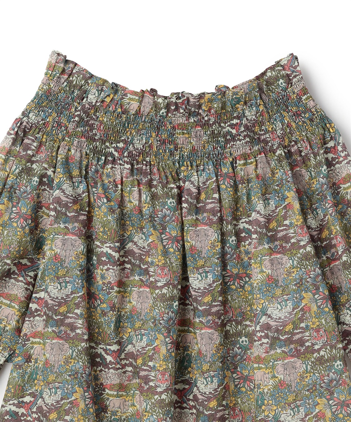 49AV JUNKO SHIMADA リバティ柄キャンディ袖ブラウス_sub_2