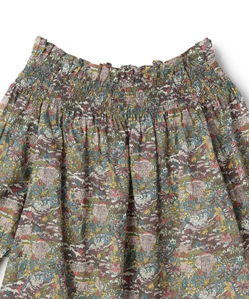 49AV JUNKO SHIMADA リバティ柄キャンディ袖ブラウス_subthumb_2