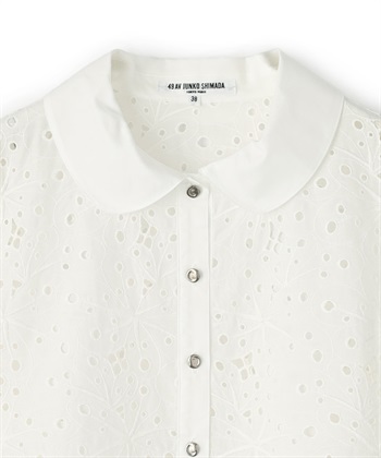 49AV JUNKO SHIMADA カットワーク刺繍入りシャツ_subthumb_2