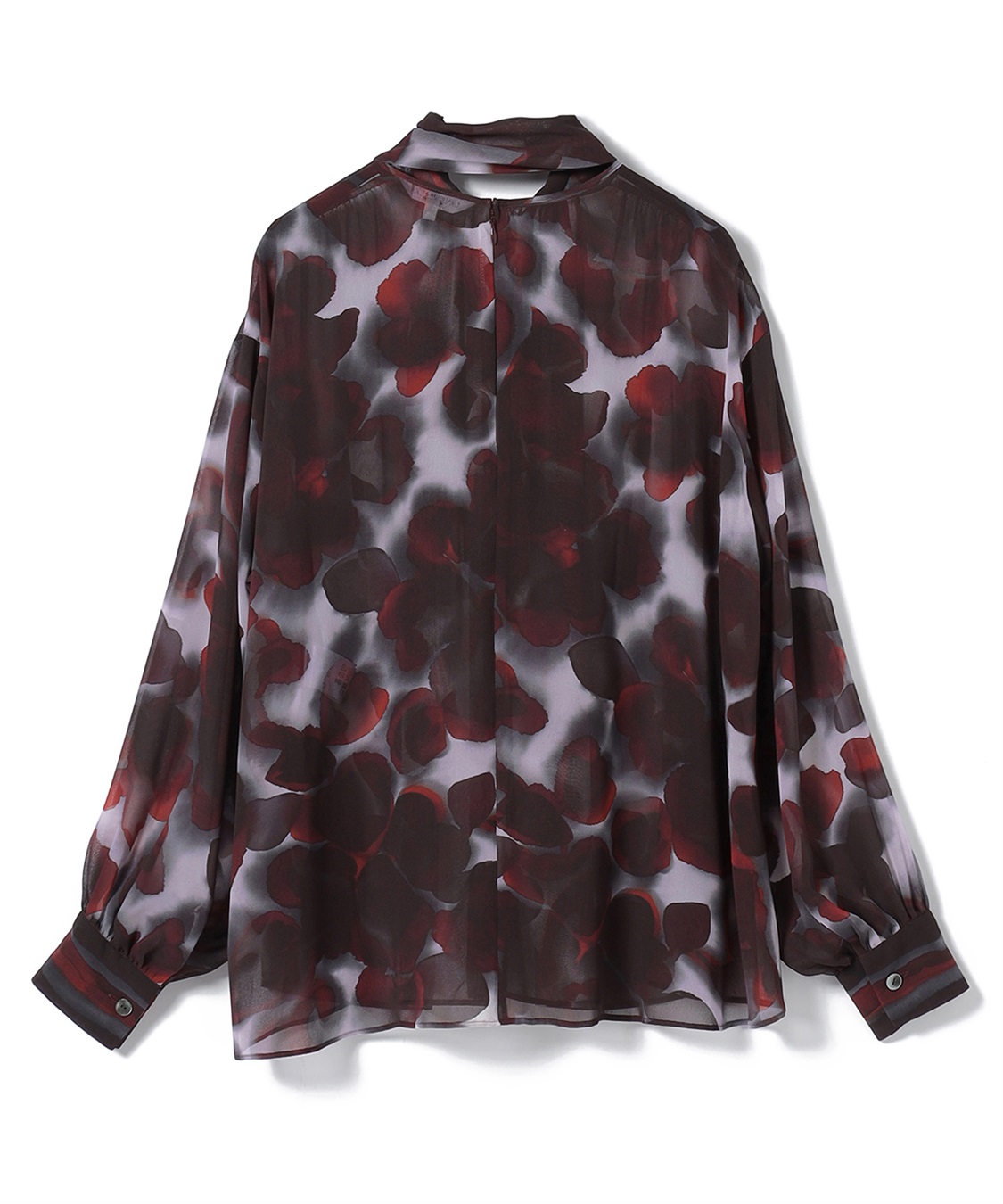 49AV JUNKO SHIMADA ペイントフラワーボウタイブラウス_sub_16