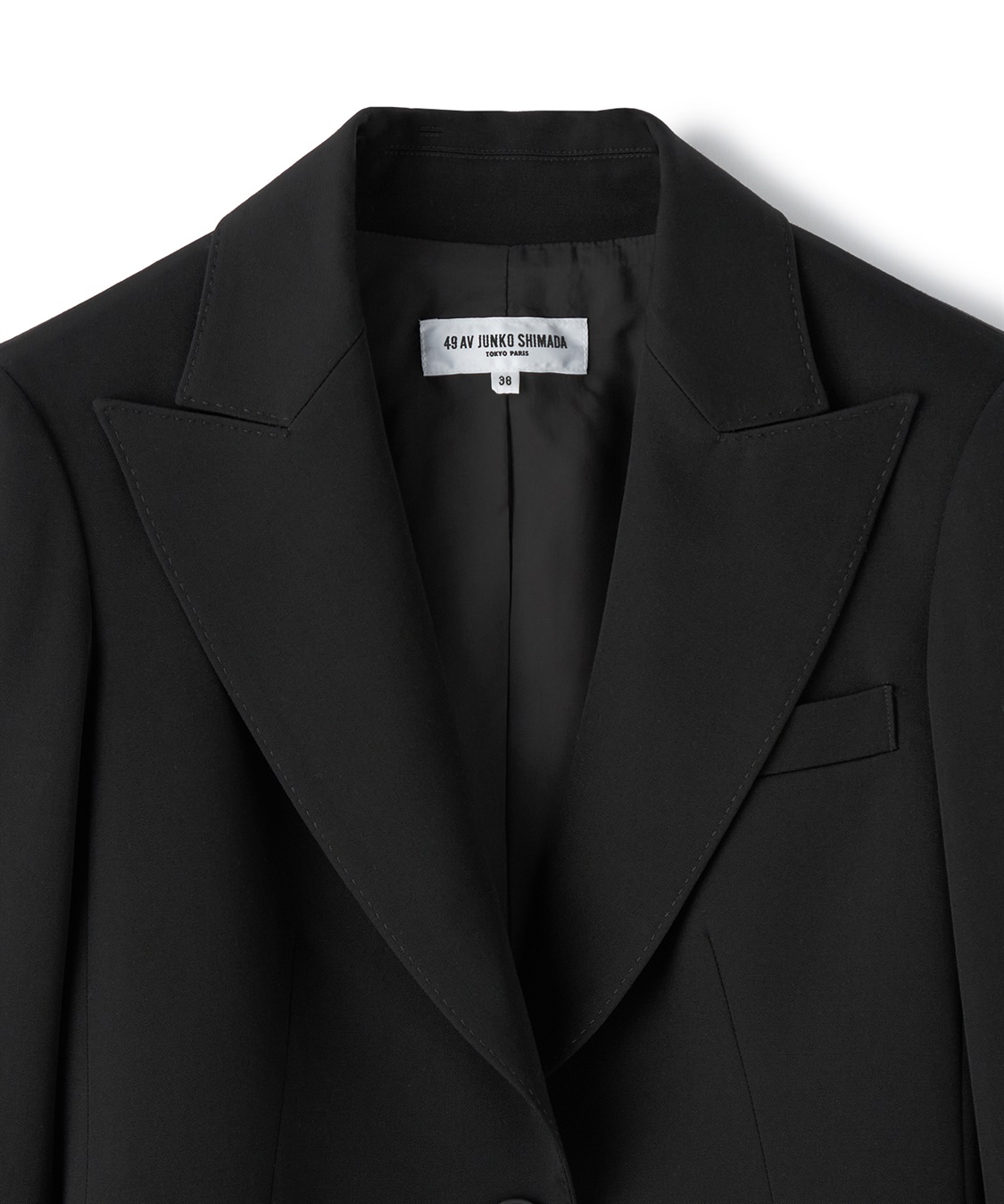 49AV JUNKO SHIMADA 【TIME SALE】ピークドラペルジャケット_sub_4
