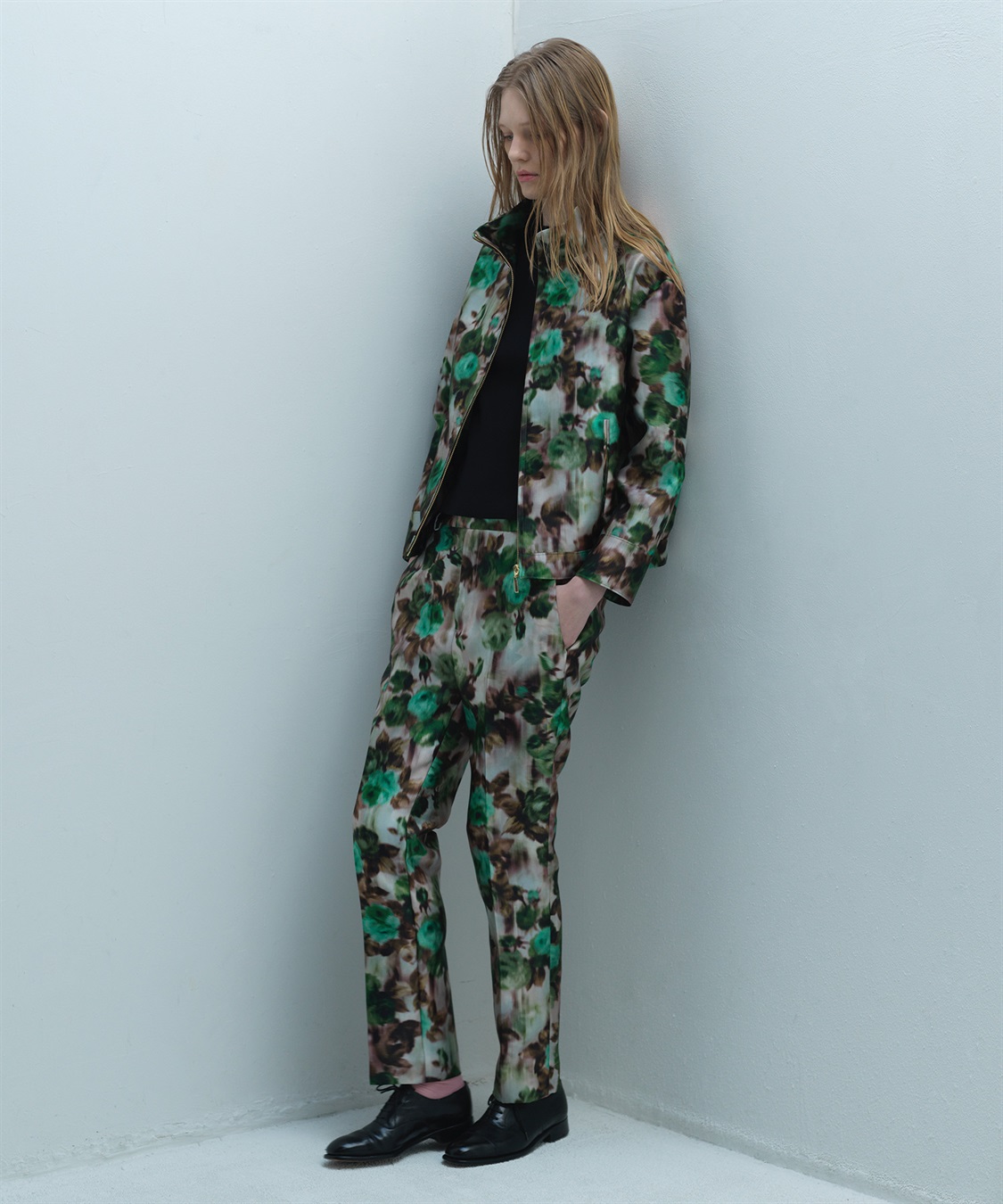 49AV JUNKO SHIMADA 【TIME SALE】水彩画風フラワープリントアウター_sub_1