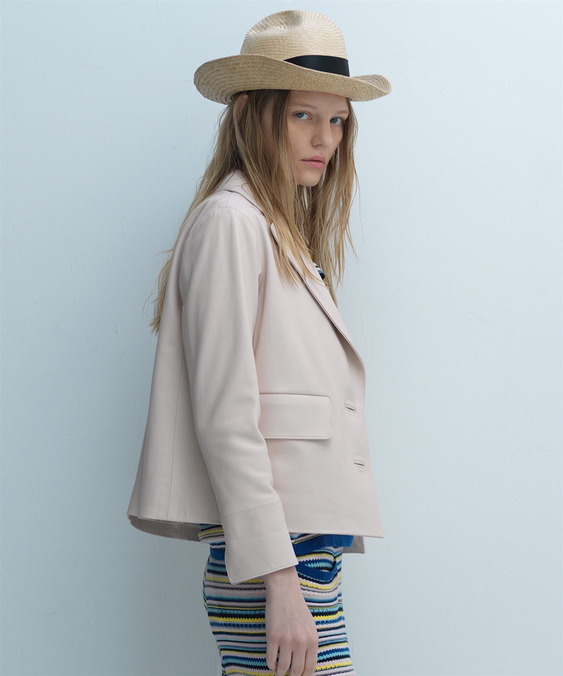 49AV JUNKO SHIMADA 【TIME SALE】ゴートレザージャケット_sub_1