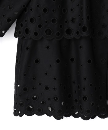 49AV. ジュンコシマダ☆カットワークレースプルオーバー 38