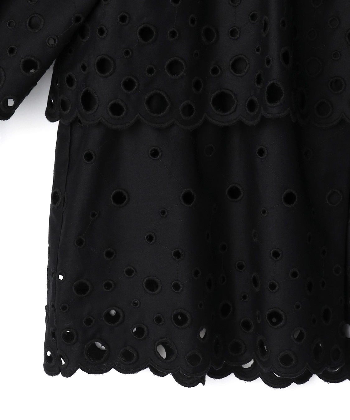 49AV JUNKO SHIMADA カットワークレースノーカラージャケット_sub_20