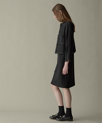 49AV JUNKO SHIMADA ウールジャージー配色ステッチジャケット_subthumb_15