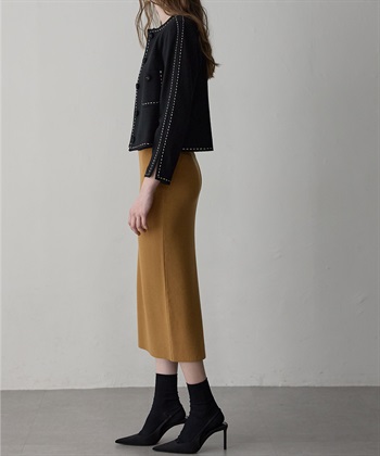 49AV JUNKO SHIMADA ウールジャージー配色ステッチジャケット_subthumb_17