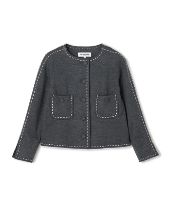 49AV JUNKO SHIMADA ウールジャージー配色ステッチジャケット_subthumb_20