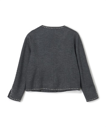 49AV JUNKO SHIMADA ウールジャージー配色ステッチジャケット_subthumb_21