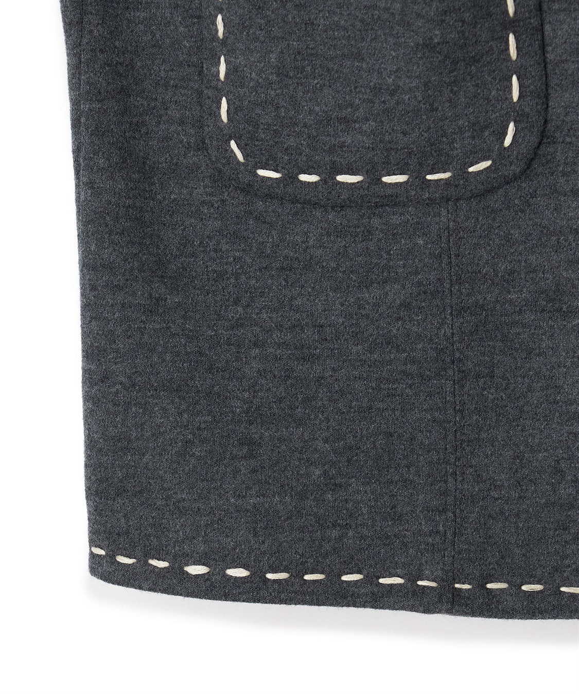 49AV JUNKO SHIMADA ウールジャージー配色ステッチジャケット_sub_24