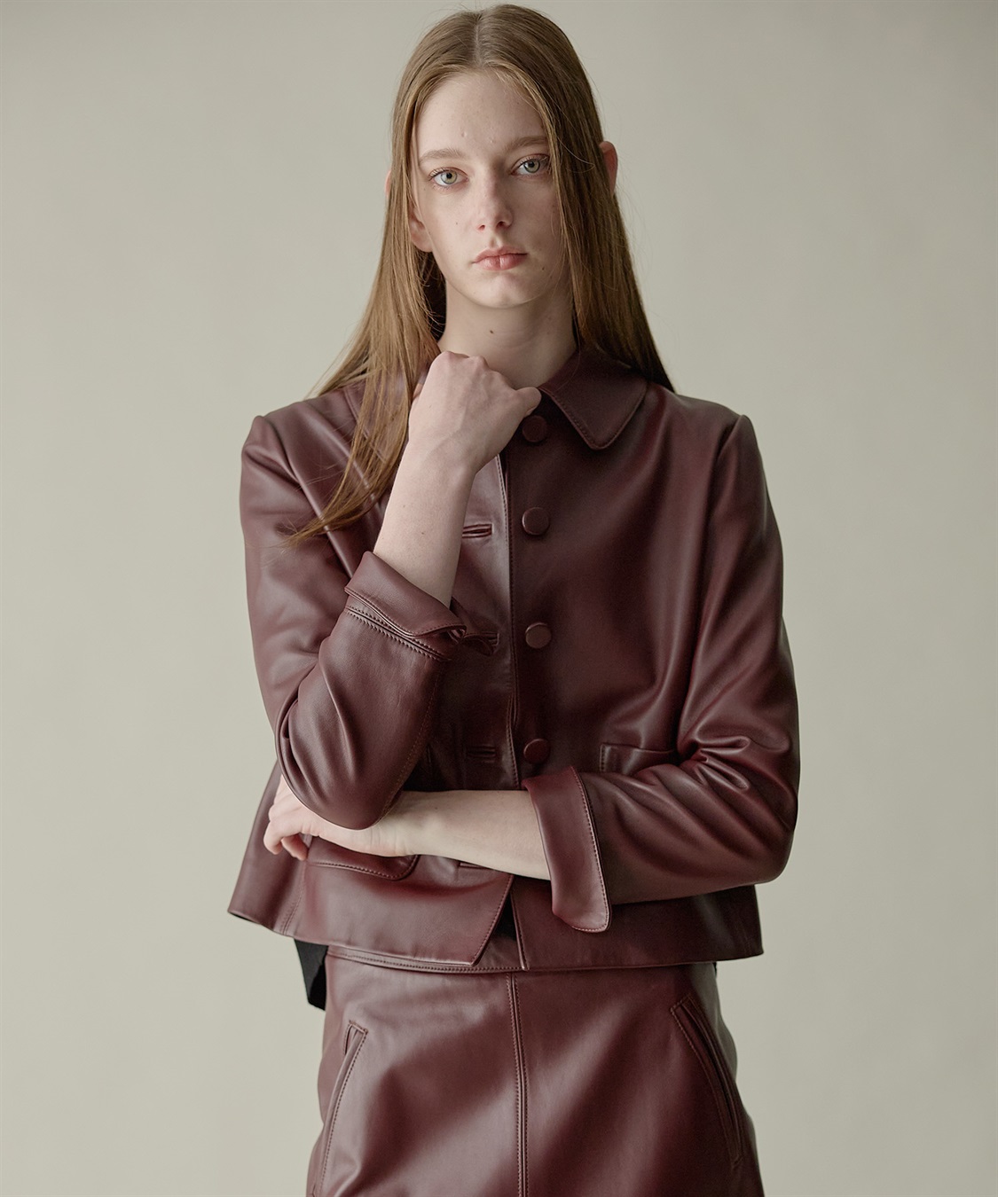 49AV JUNKO SHIMADA ゴートレザージャケット_sub_8