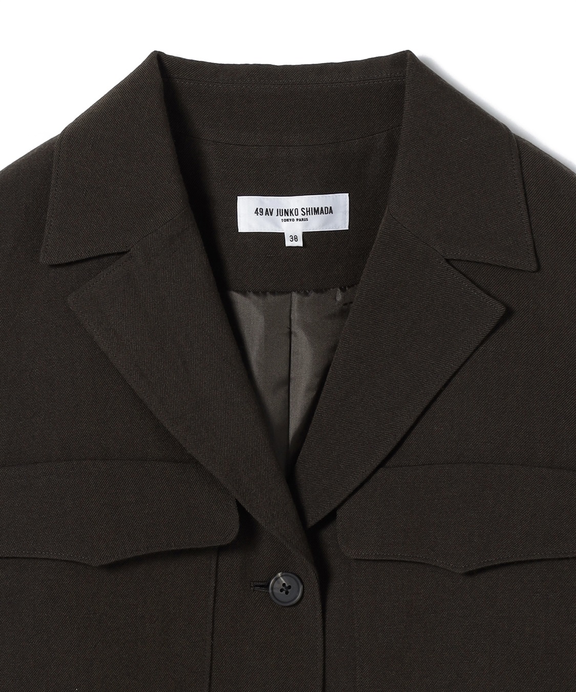 49AV JUNKO SHIMADA ウールリネンジャケット_sub_2