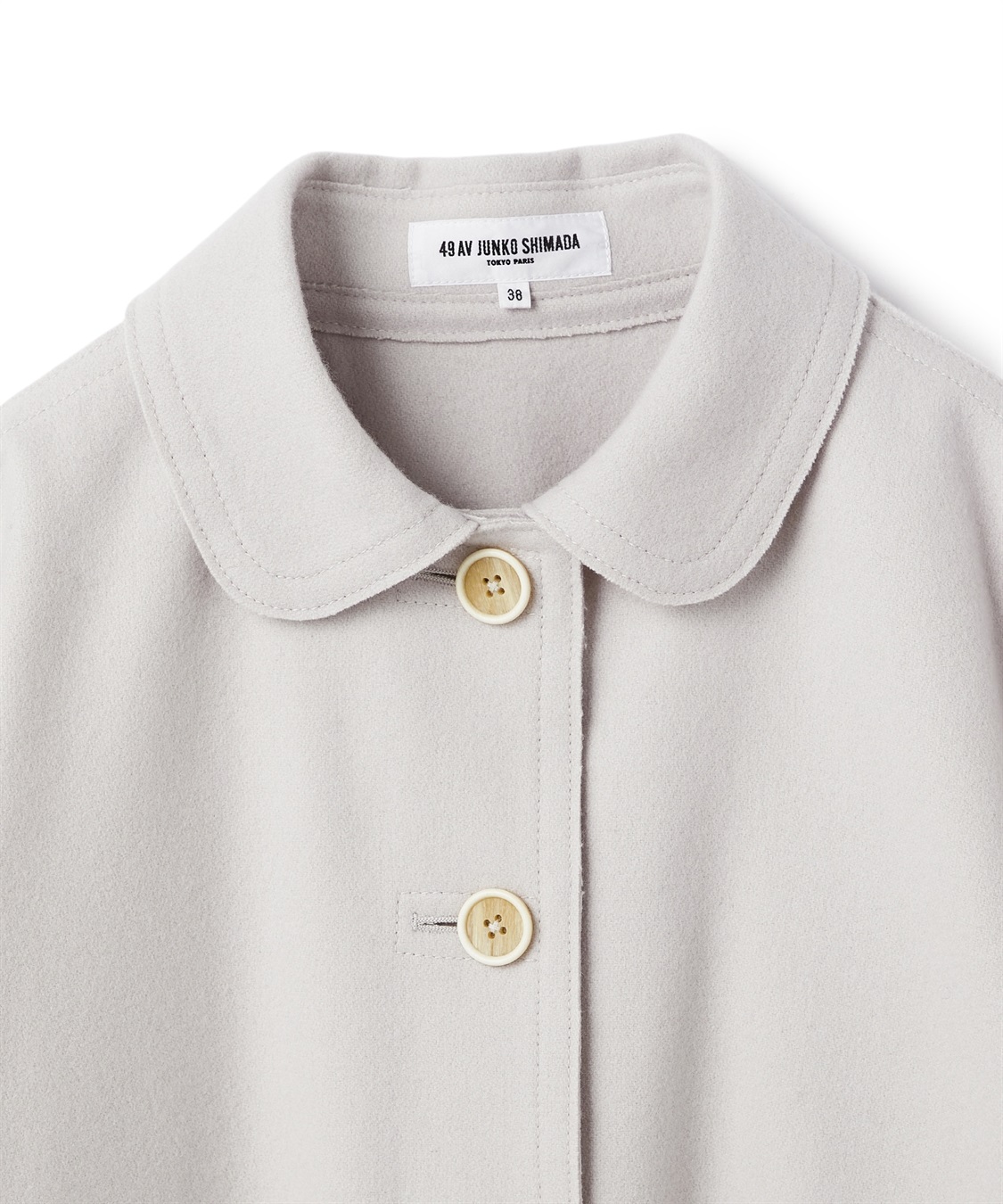 49AV JUNKO SHIMADA ショート丈メルトンジャケット_sub_2