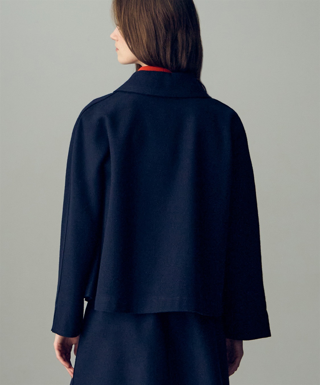 49AV JUNKO SHIMADA ショート丈メルトンジャケット_sub_10