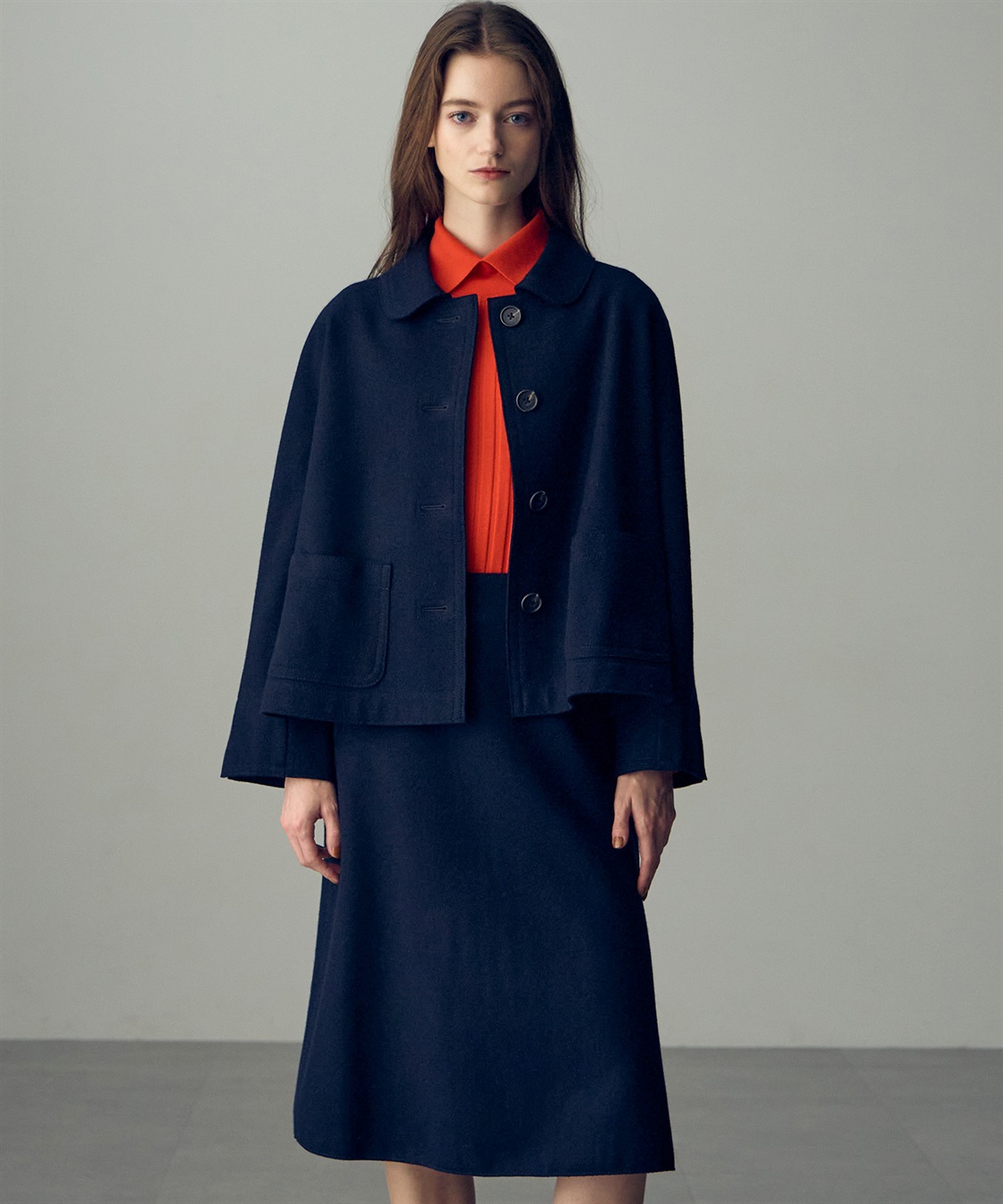 49AV JUNKO SHIMADA ショート丈メルトンジャケット_sub_11