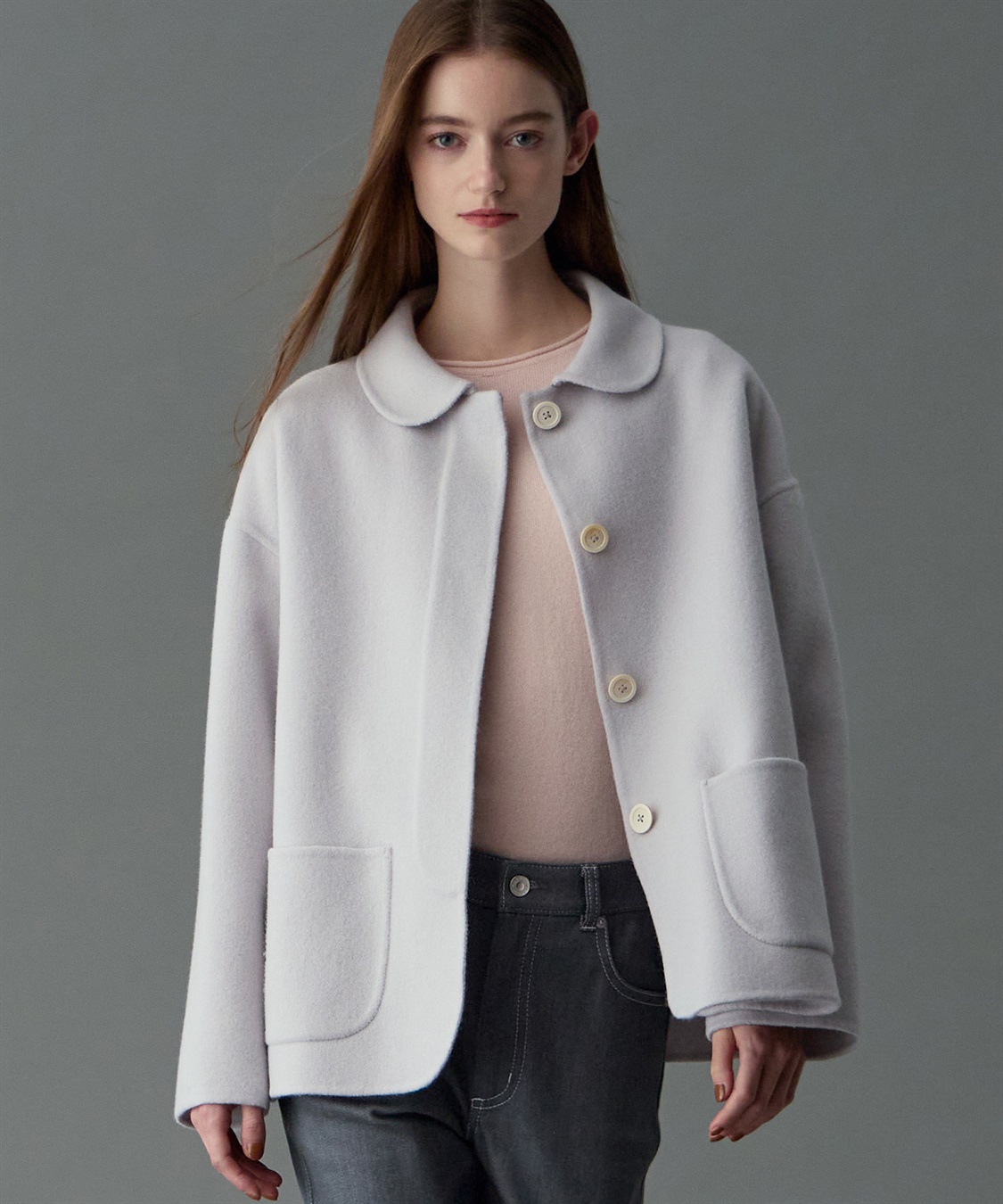 49AV JUNKO SHIMADA 丸衿ウールジャケット_sub_2