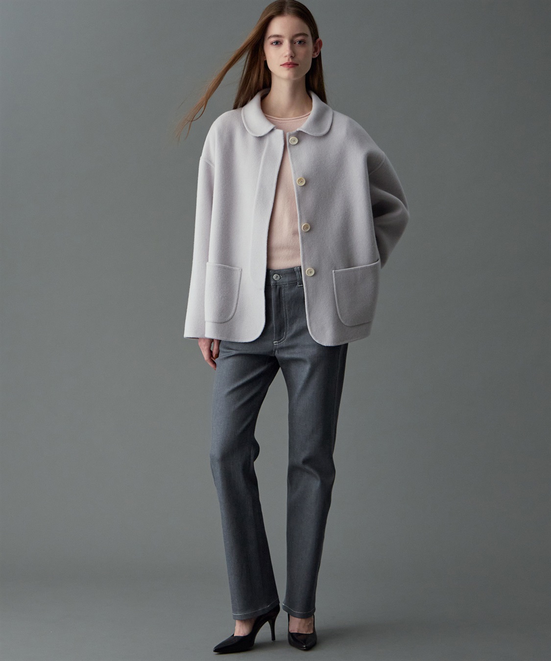 49AV JUNKO SHIMADA 丸衿ウールジャケット_sub_10