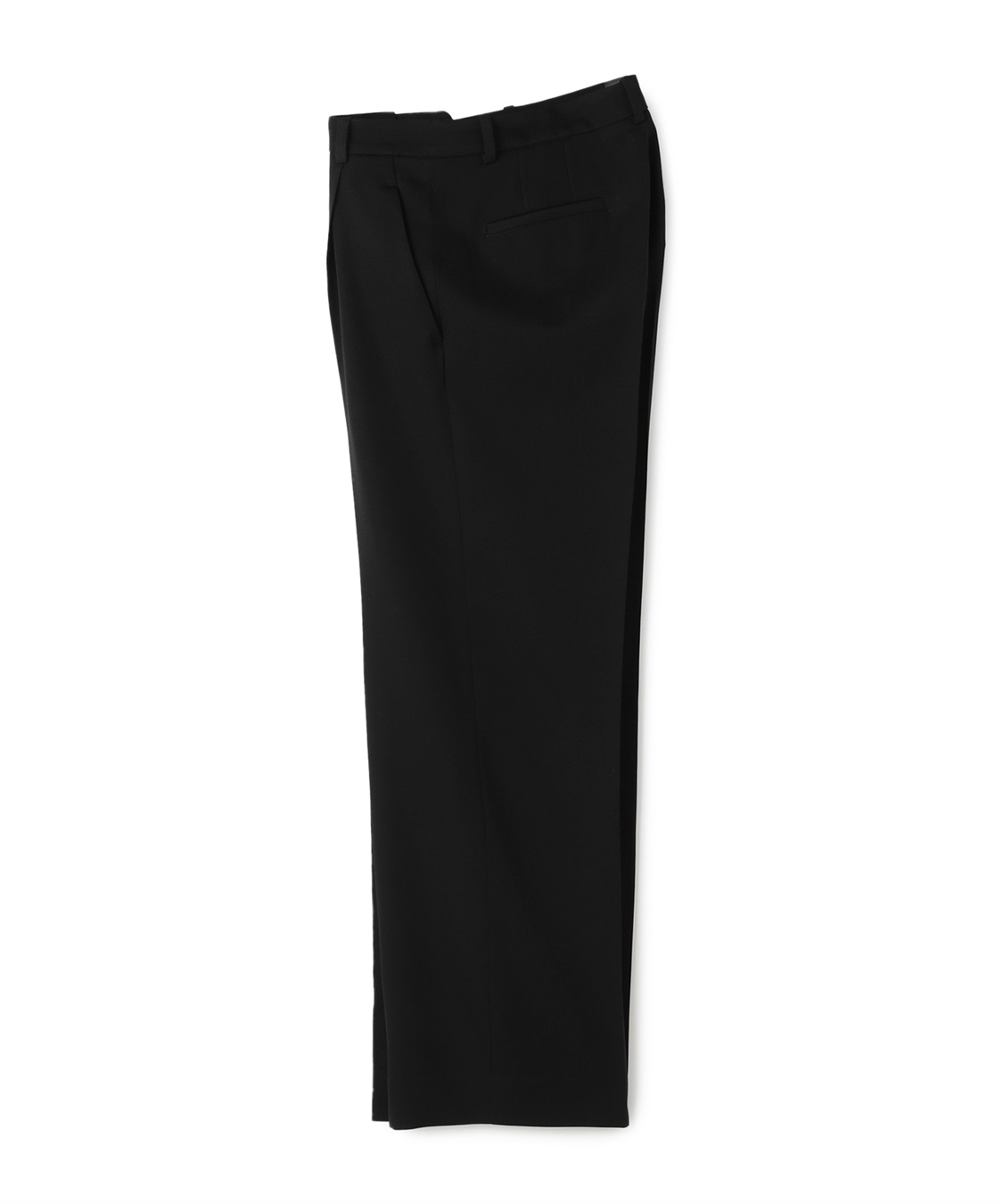 49AV JUNKO SHIMADA 【TIME SALE】オールブラックセンタープレススラックス_sub_2