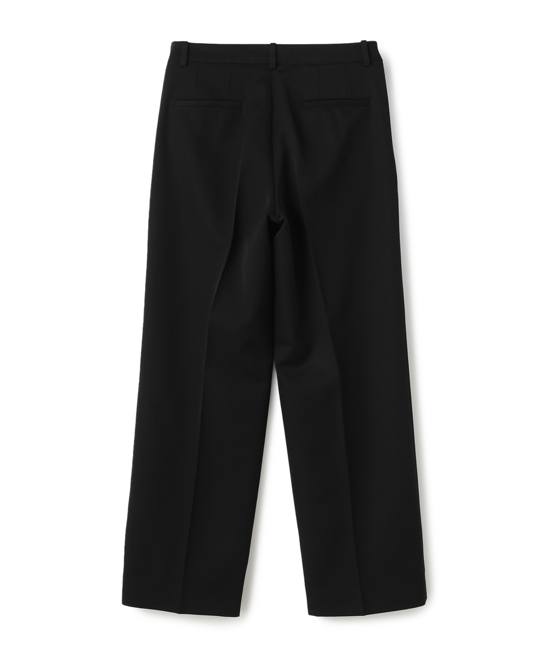 49AV JUNKO SHIMADA 【TIME SALE】オールブラックセンタープレススラックス_sub_4