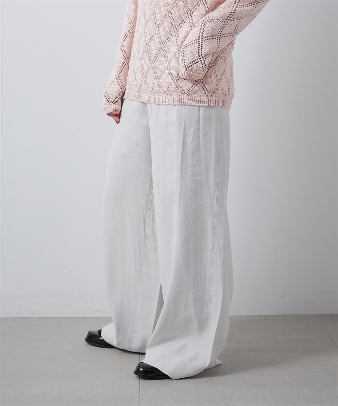 49AV JUNKO SHIMADA 【TIME SALE】NALYAワイドタックパンツ_sub_3
