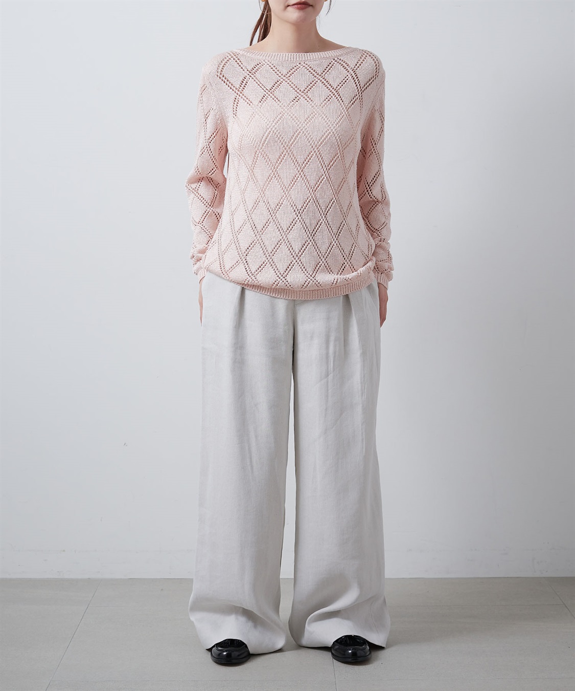 49AV JUNKO SHIMADA 【TIME SALE】NALYAワイドタックパンツ_sub_4