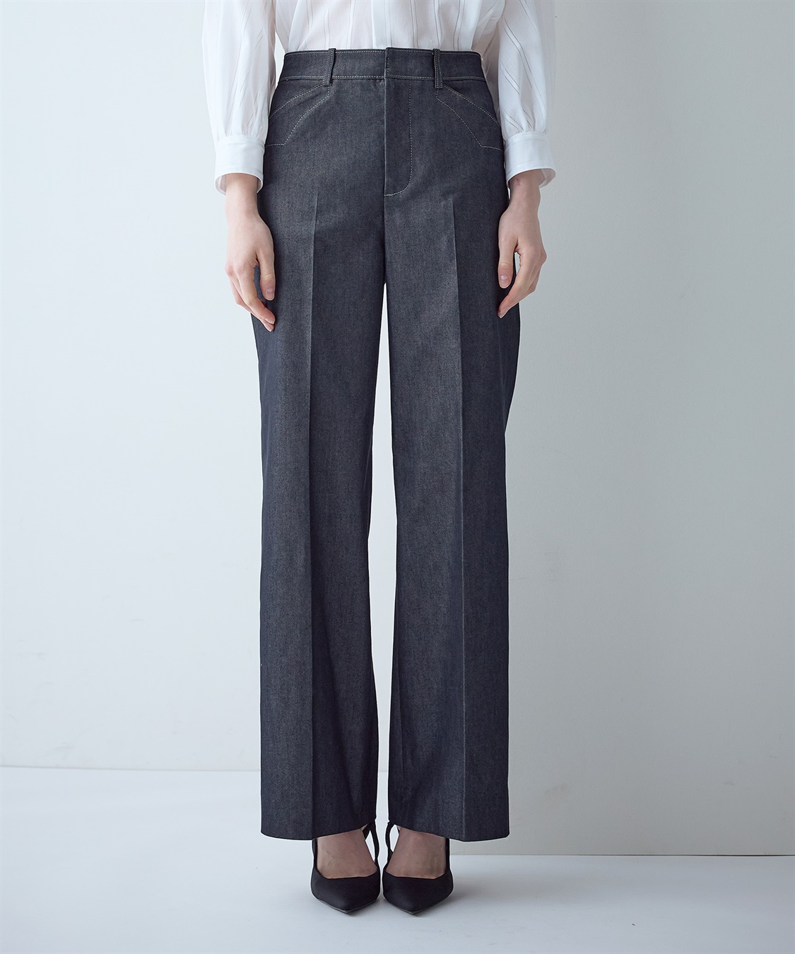 49AV JUNKO SHIMADA 【TIME SALE】ワイドパンツ_sub_17