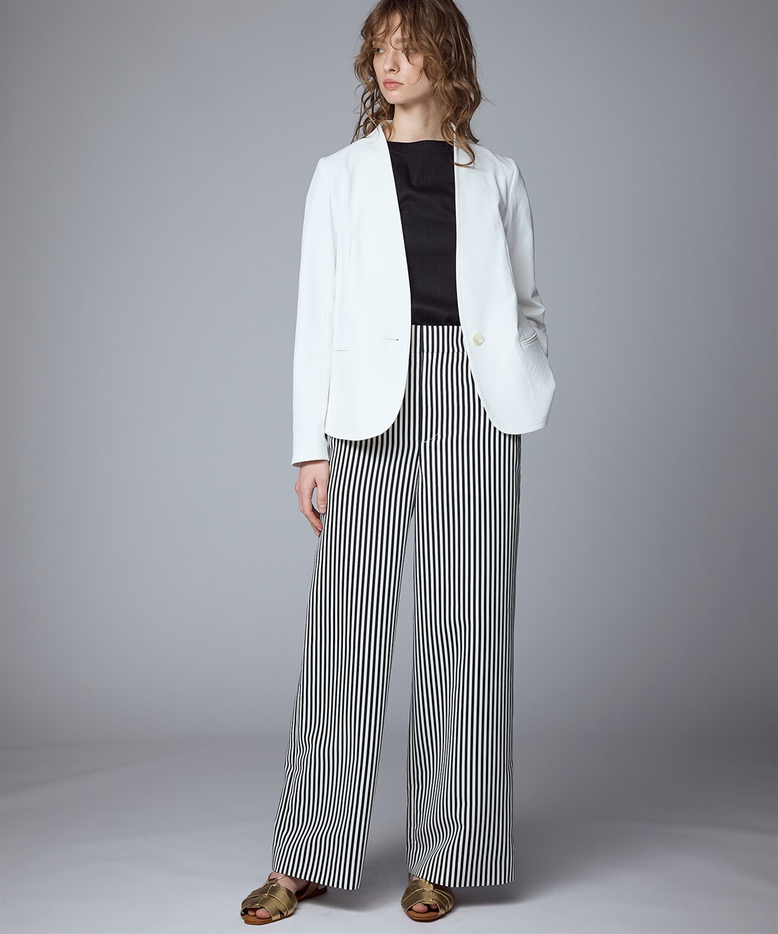 49AV JUNKO SHIMADA 【TIME SALE】ワイドパンツ_sub_8