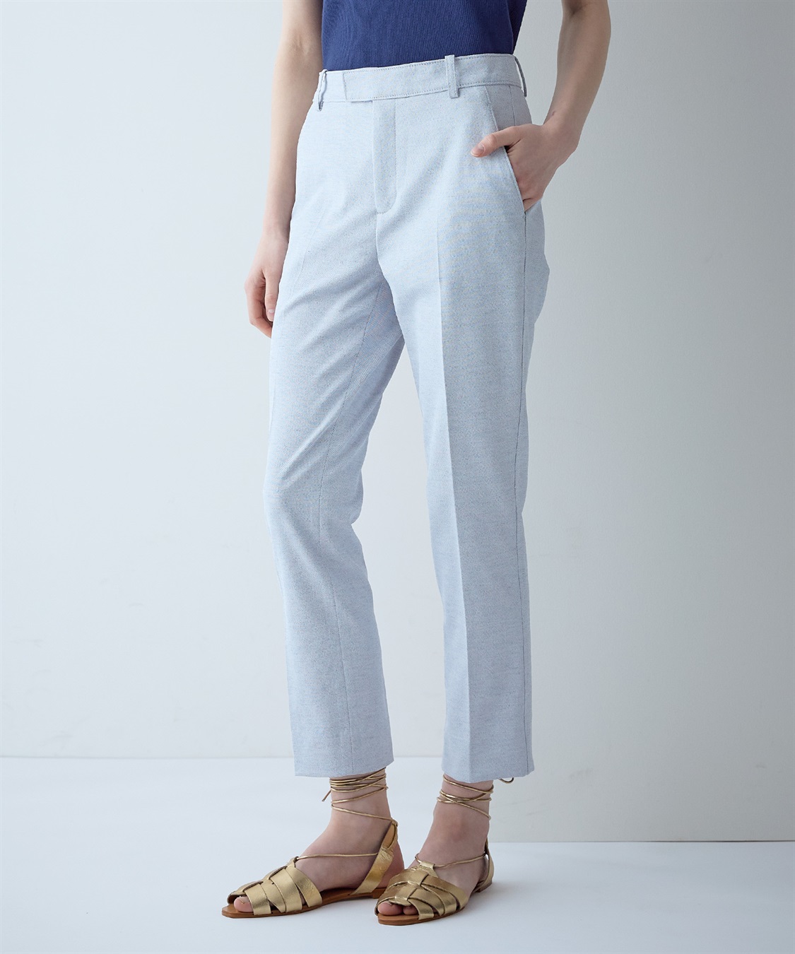 49AV JUNKO SHIMADA 【CHRISTMAS SALE】ドライオックステーパードパンツ_sub_3