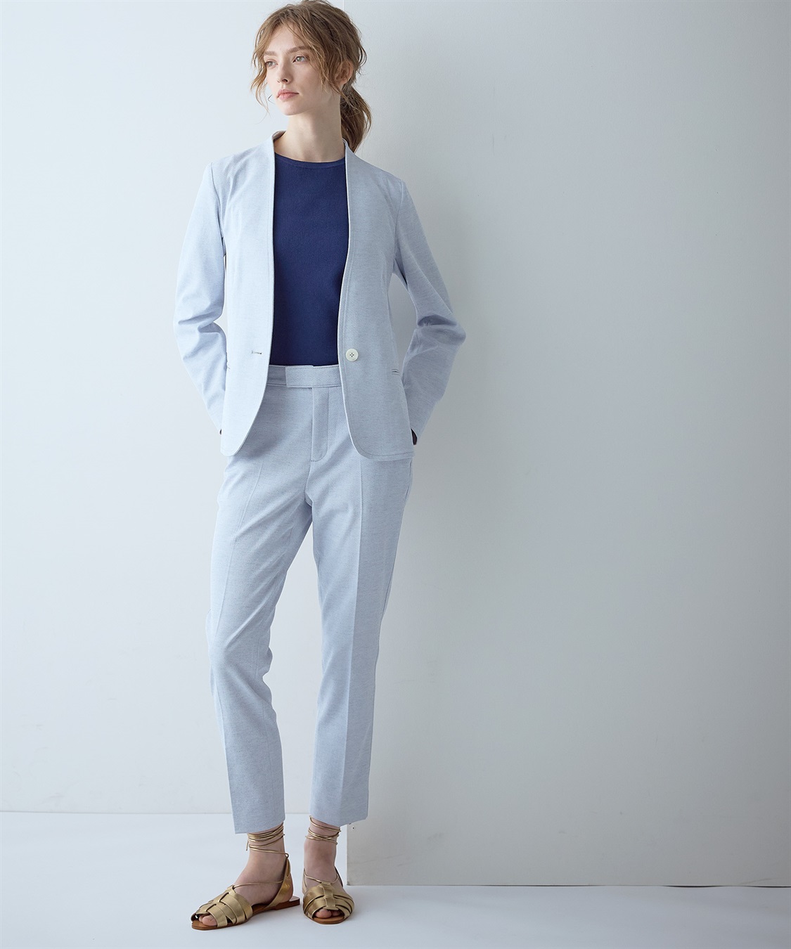 49AV JUNKO SHIMADA 【CHRISTMAS SALE】ドライオックステーパードパンツ_sub_8