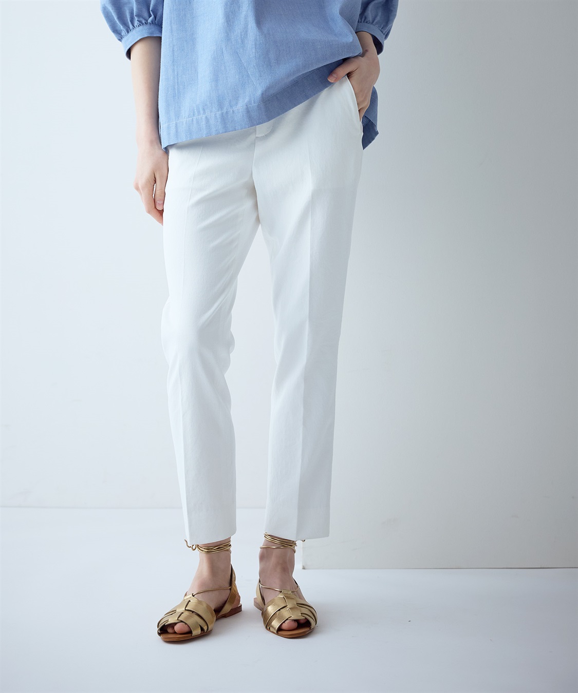 49AV JUNKO SHIMADA 【CHRISTMAS SALE】ドライオックステーパードパンツ_sub_12