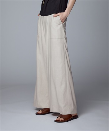 49AV JUNKO SHIMADA 【CHRISTMAS SALE】麻×レーヨン混ワイドパンツ_subthumb_6