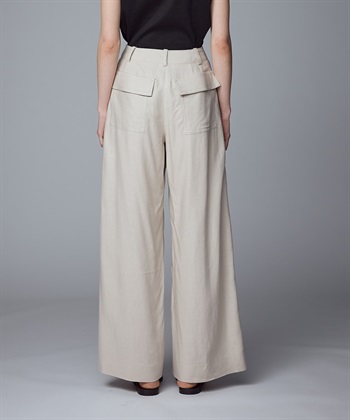 49AV JUNKO SHIMADA 【CHRISTMAS SALE】麻×レーヨン混ワイドパンツ_subthumb_8