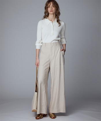 49AV JUNKO SHIMADA 【CHRISTMAS SALE】麻×レーヨン混ワイドパンツ_subthumb_11