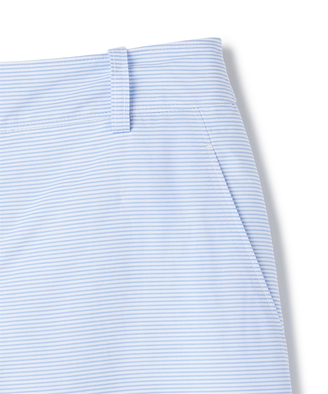 カットワーク刺繍ボーダー柄パンツ 49AV JUNKO SHIMADA｜クロス