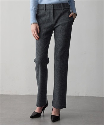 49AV JUNKO SHIMADA ウールジャージースリムテーパードシルエットパンツ_subthumb_3