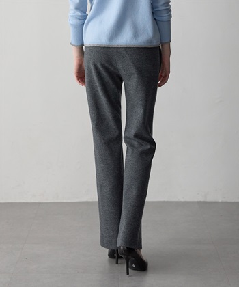 49AV JUNKO SHIMADA ウールジャージースリムテーパードシルエットパンツ_subthumb_6